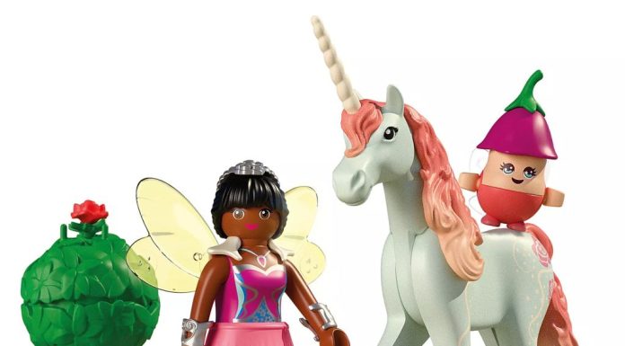 playmobil 71841 collectible unicorn sky rose with fairy