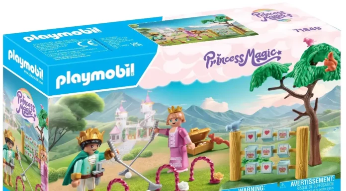 playmobil 71849 royal garden games with children
