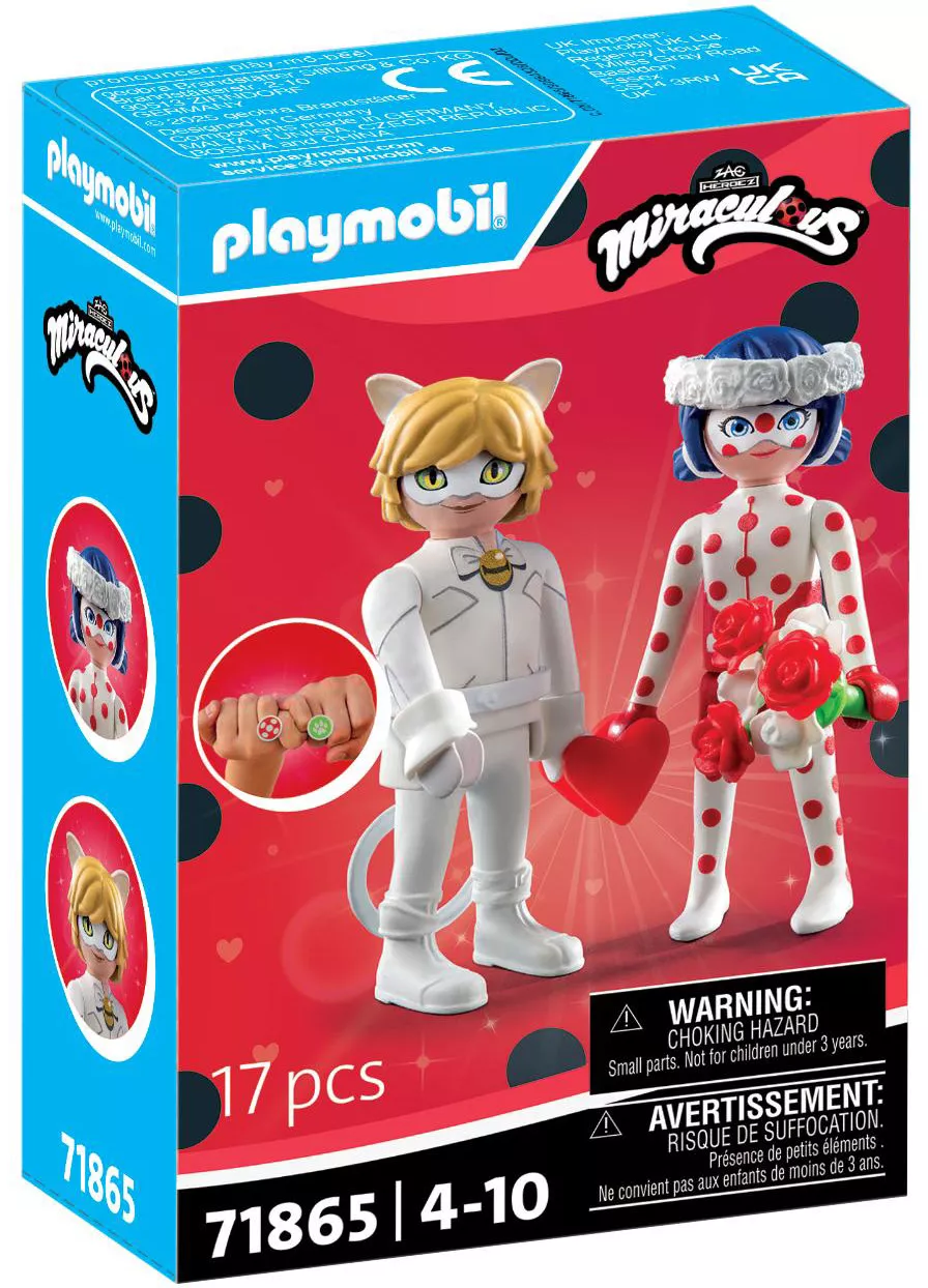 Playmobil bodas 71865 Miraculous #71865 Boda Ladybug y Cat Noir 2025