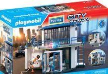 playmobil 71874 police station with investigation room