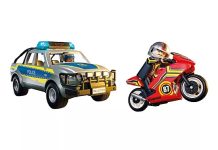 playmobil 71875 police chase with pickup truck