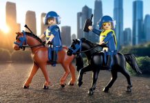 playmobil 71877 mounted police unit