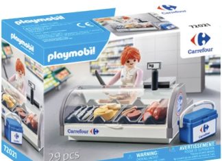 playmobil 72021 fra carrefour fresh food counter