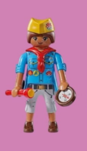 Playmobil Baloncesto Playmobil: todas las referencias (NBA y canastas) 27 Playmobil 72028v6 Girl Scout Novedades