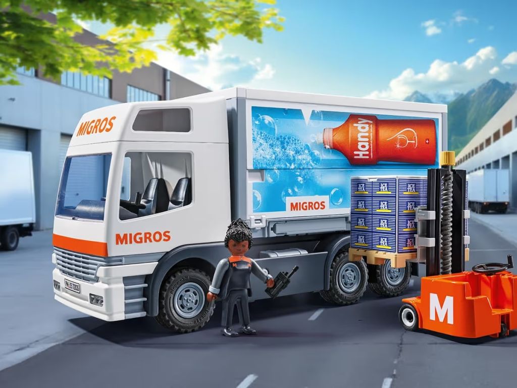 Playmobil camiones 72035 72035 Camión Migros Novedades 2025 El Mundo Click