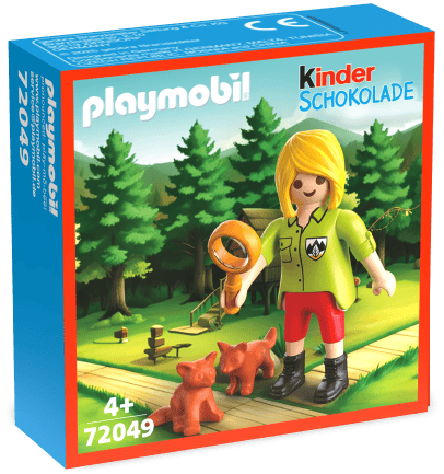 playmobil 72049 ger adventurer with baby foxes playmobil 72049 ger adventurer with baby foxes