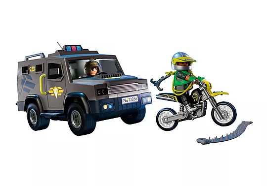 playmobil 72066 swat response vehicle