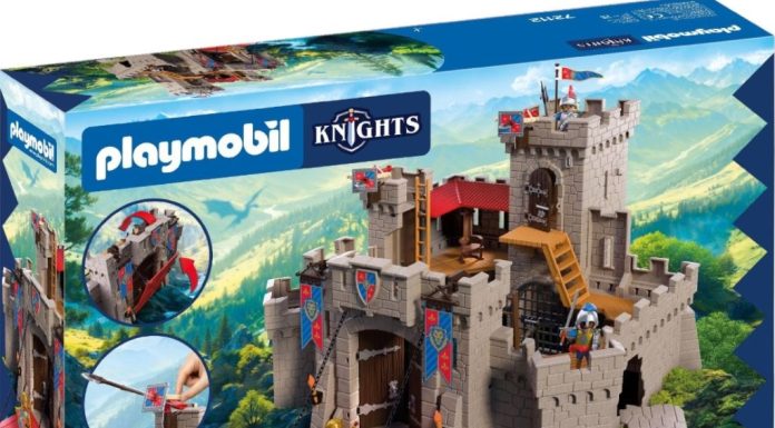 playmobil 72112 large lion knight castle