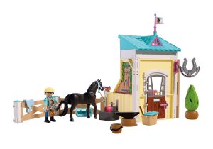 Playmobil 72131 Equitación Pequeño Establo con Herrero - Novedades 2026 - El Mundo Click
