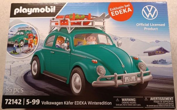 Playmobil 72142 VW Beetle Edeka Winter – Novedades 2025 – El Mundo Click playmobil 72142 ger volkswagen beetle edeka winteredition