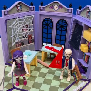 Playmobil 72145 Monster High Aula con Spectra y el Señor Momia - Novedades 2026 - El Mundo Click