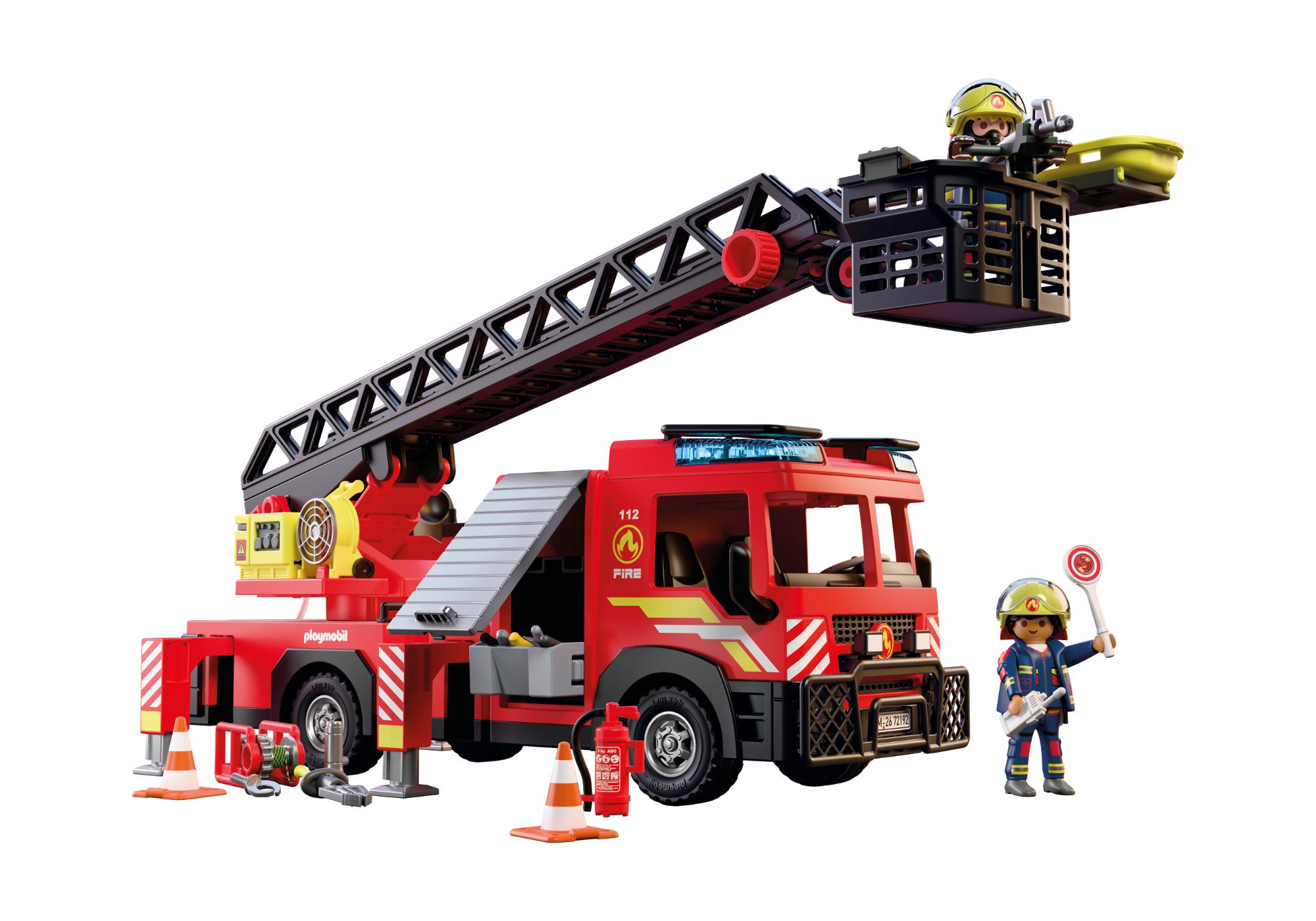 Playmobil camiones 72192 72192 Bomberos Camión con Escalera Novedades 2026 El Mundo Click