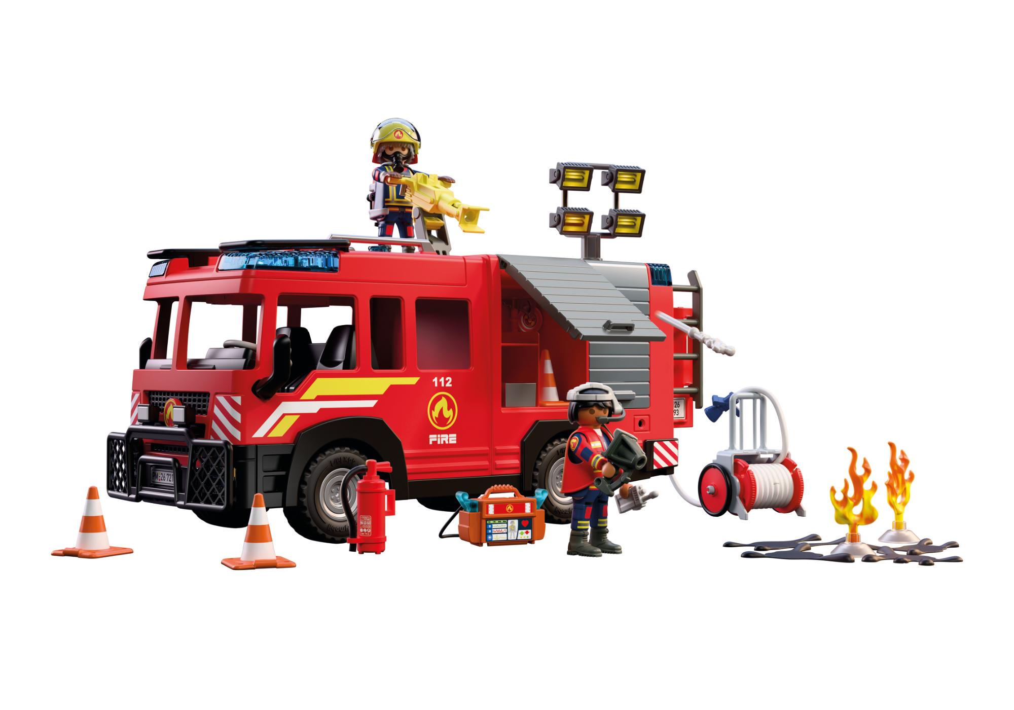 Playmobil camiones 72193 72193 Bomberos Camión de Rescate Novedades 2026 El Mundo Click