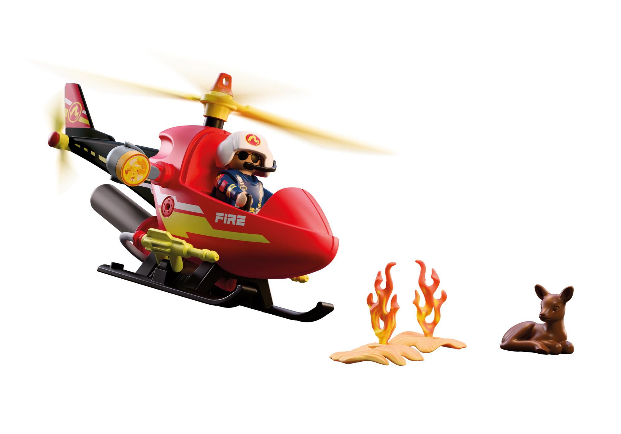 Playmobil 72196 Bombero con helicóptero (2026)