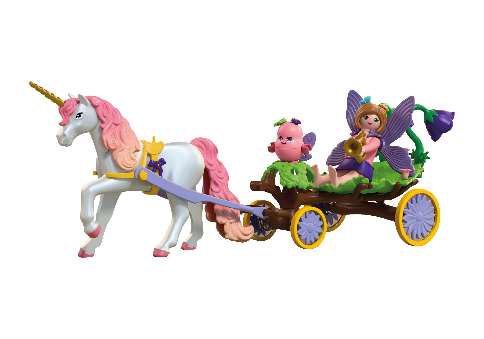 Playmobil magia 72216 72216 Hadas Carroza Tirada por Unicornio Novedades 2026 El Mundo Click