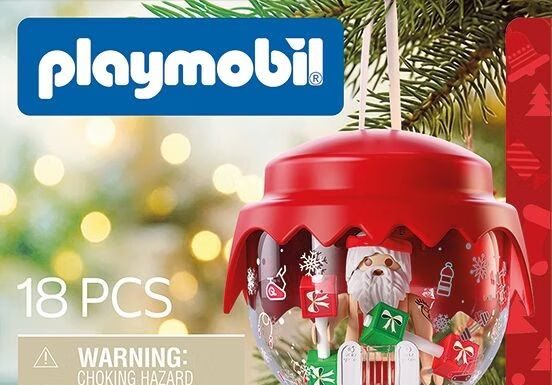 Playmobil 72220 Adorno Navideño Papá Noel Levantador de Pesas – Novedades 2026 – El Mundo Click playmobil Playmobil 72220
