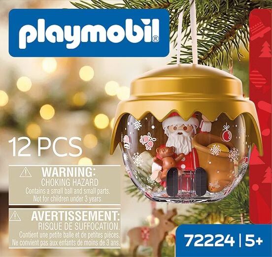 Playmobil Papá Noel 72224 72224 Adorno Navideño Papá Noel Clásico Novedades 2026 El Mundo Click