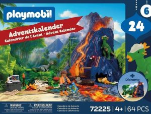 Playmobil Calendarios de Adviento Playmobil: Todas las Referencias 4 Playmobil Calendario de Adviento Expedición de Dinosaurios Novedades