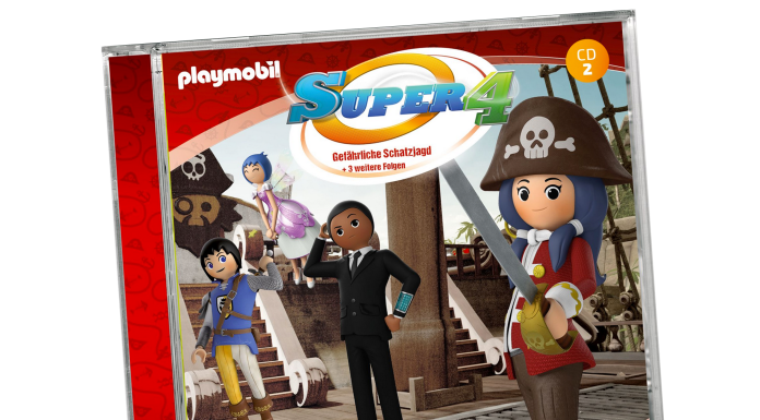 Playmobil 80475 CD 2 Super 4: Gefährliche Schatzjagd playmobil Playmobil 80475