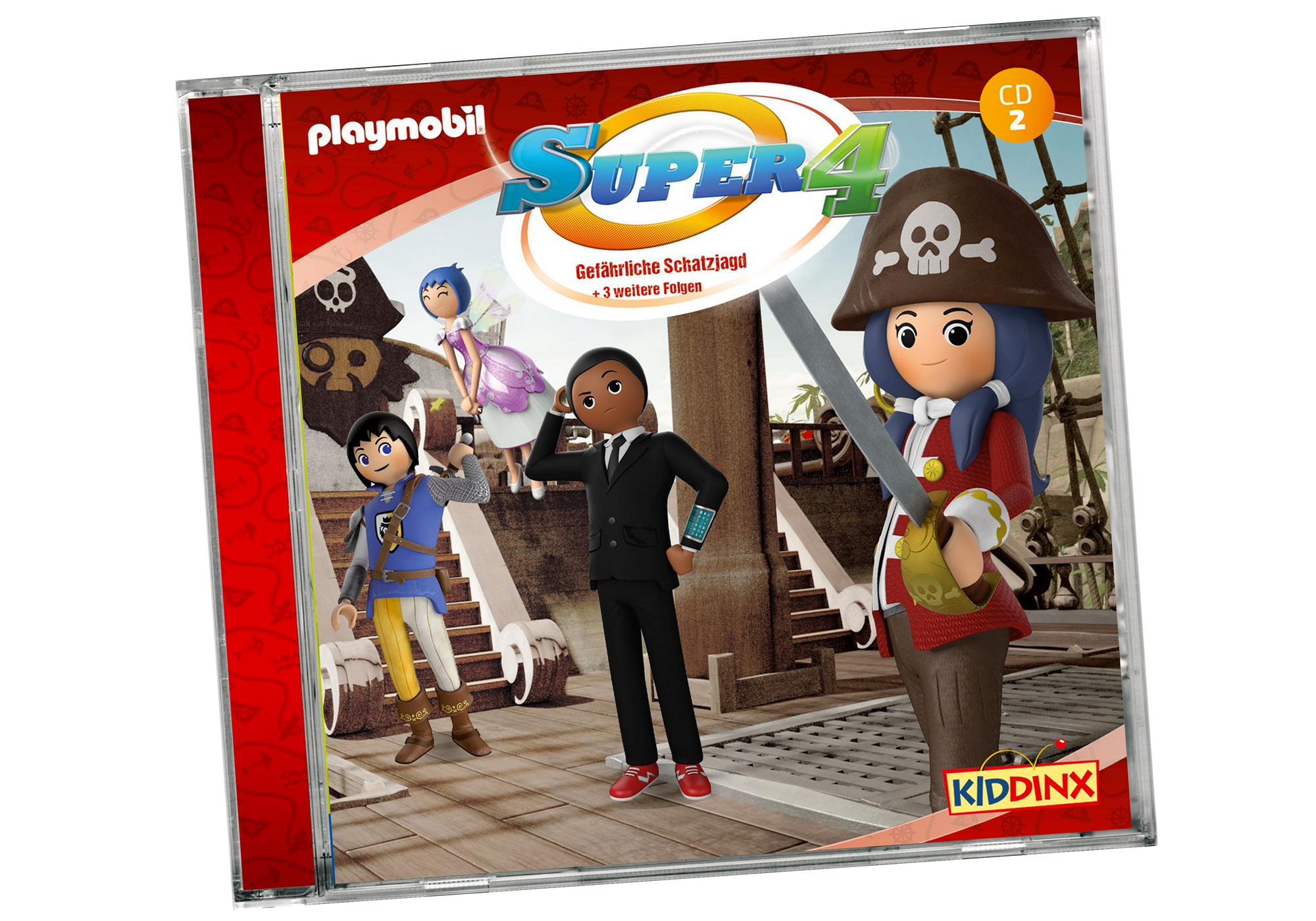 Playmobil 80475 CD 2 Super 4: Gefährliche Schatzjagd