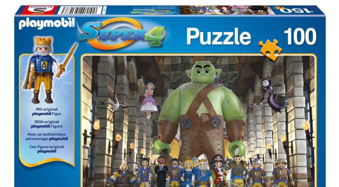 Playmobil 80707 Puzzle Super4 – Kingsland playmobil Playmobil 80707