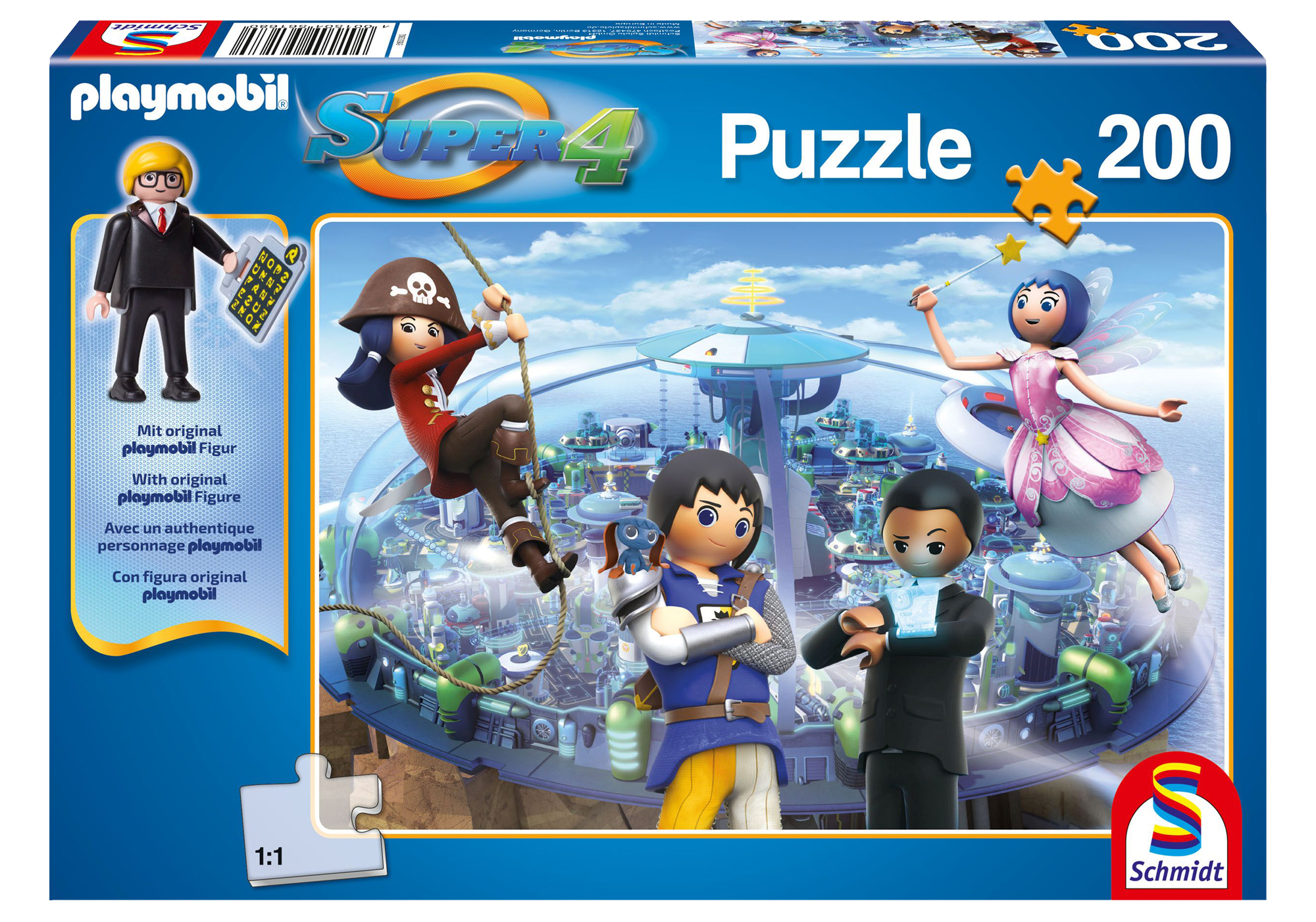 Playmobil 80709 Puzzle Super4 – Technopolis