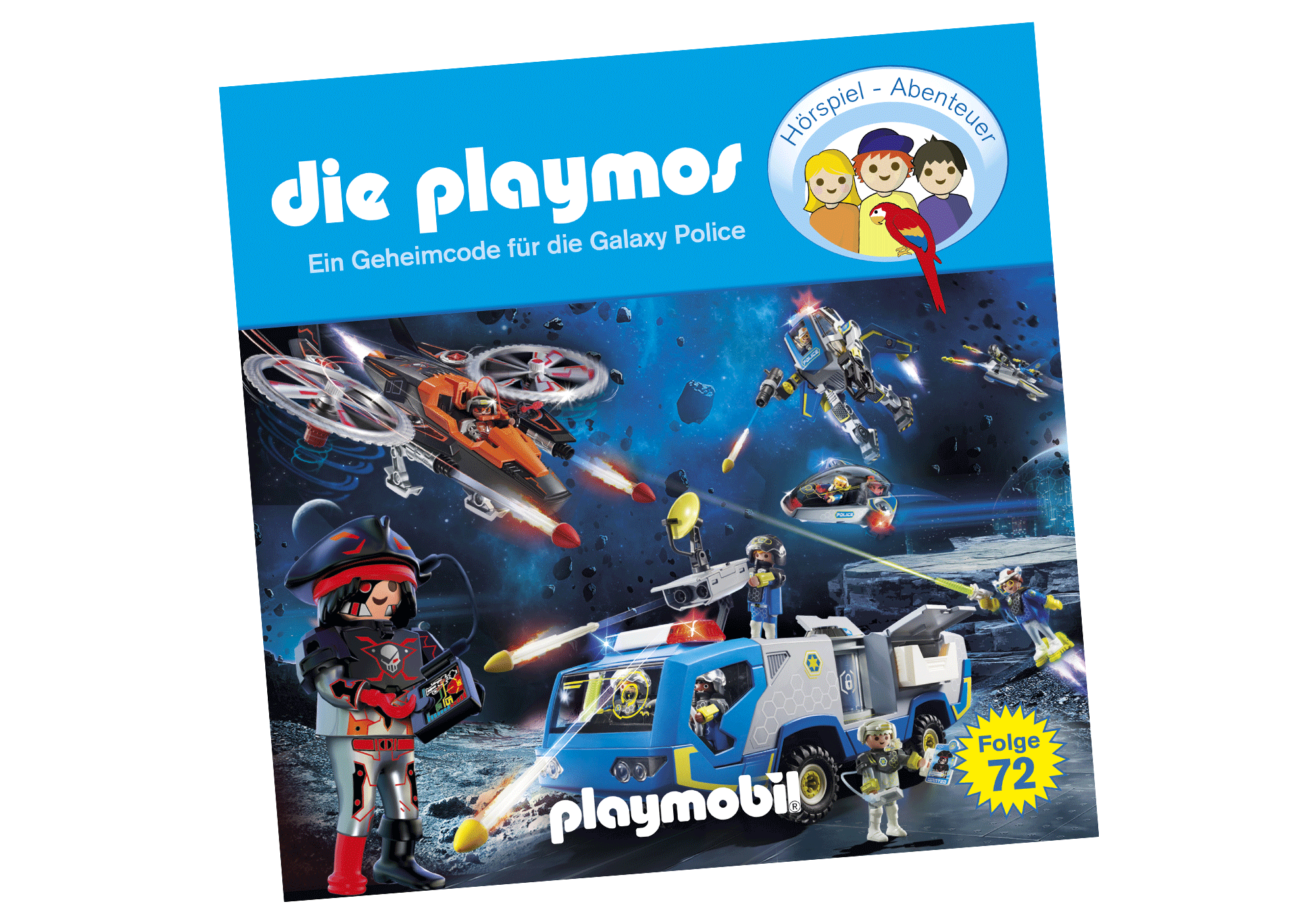 Playmobil 80717 Ein Geheimcode für die Galaxy Police – Folge 72