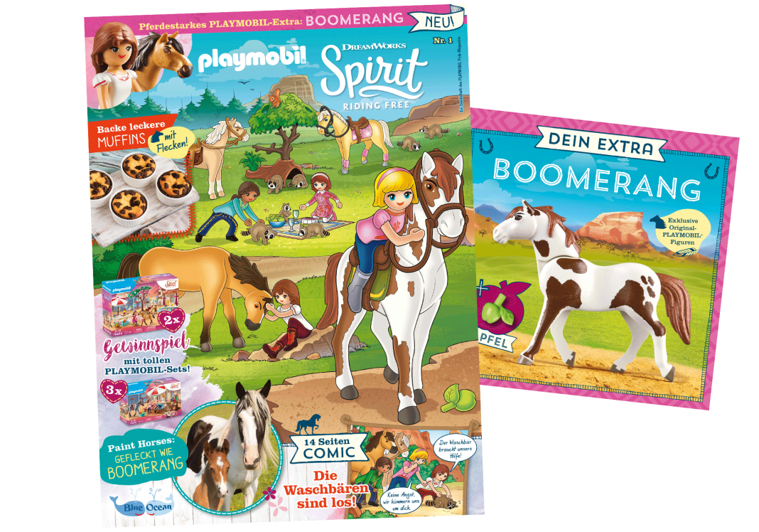 playmobil 80757 ger playmobil magazin spirit 2 2021 heft 7