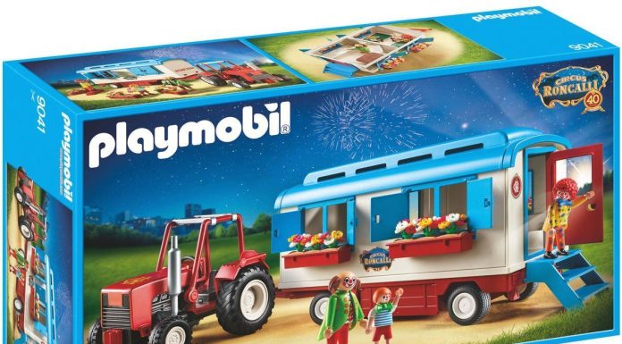 Playmobil 9041 Roncalli Tractor and Trailer playmobil Playmobil 9041