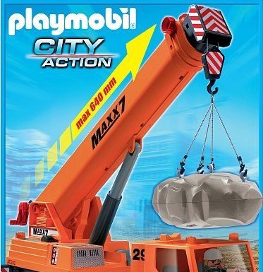 Playmobil 9046 Mobile heavy-lift crane playmobil Playmobil 9046
