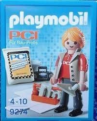 Playmobil 9274 PCI girl construction worker playmobil Playmobil 9274