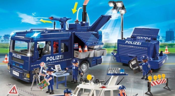 Playmobil 9400 Federal police – large scale deployment playmobil Playmobil 9400