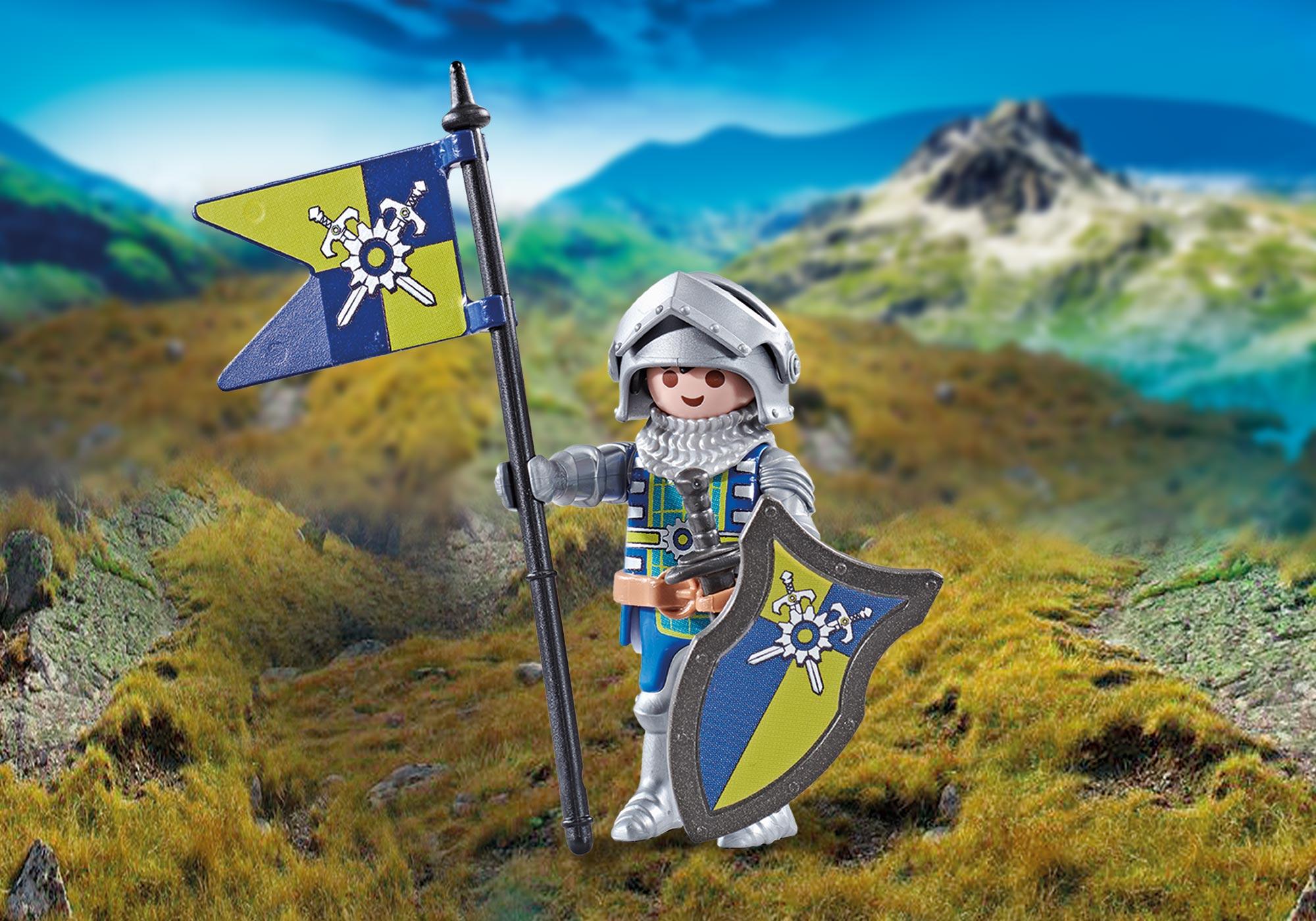 Playmobil Caballeros Playmobil: todas las referencias medievales 79 Playmobil 9835 Knights of Novelmore Captain