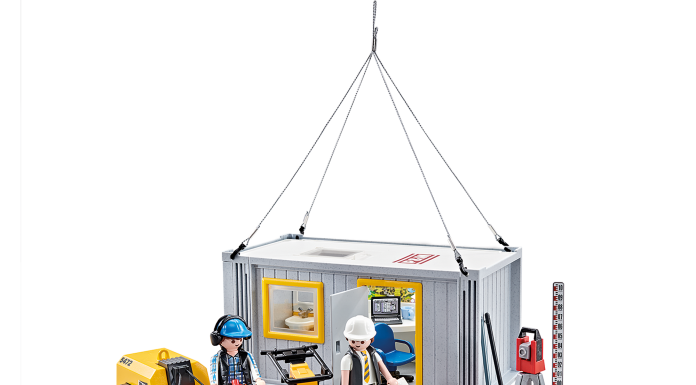 Playmobil 9843 Oficina de Obra playmobil Playmobil 9843