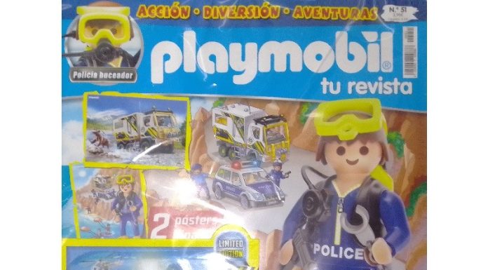 Playmobil R051-30794714-esp Police diver – Novedad 2021 playmobil R051 30794714 esp police diver