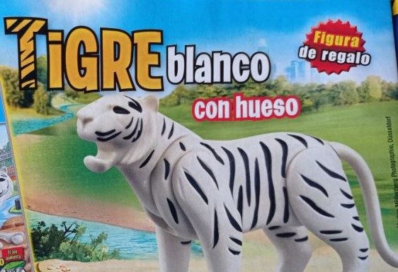 Playmobil R055-30742620-esp White tiger with a bone – Novedad 2021 playmobil R055 30742620 esp white tiger with a bone
