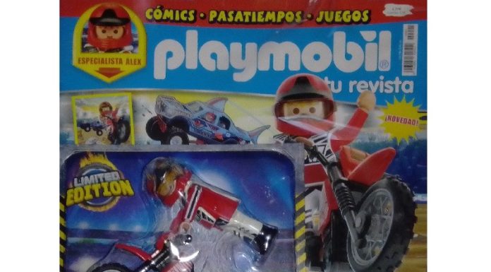 Playmobil R056B-30795424-esp Biker with motorcycle – Novedad 2021 playmobil R056B 30795424 esp biker with motorcycle