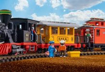 playmobil all around train set
