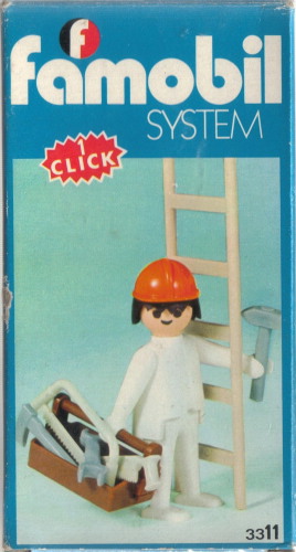 Playmobil Famobil 3311 Obrero Blanco