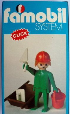 Playmobil Famobil 3312 Obrero Verde