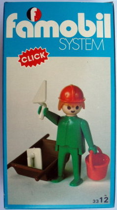 Playmobil Famobil 3312 Obrero Verde