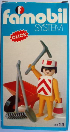 Playmobil Famobil 3313 Obras Publicas Amarillo