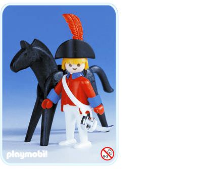 Playmobil Famobil 3387 – oficial imperial / caballo Playmobil Famobil 3387 oficial imperial / caballo