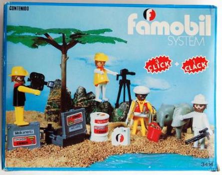 Playmobil Famobil 3414 – Exploradores Safari Playmobil Famobil 3414 Exploradores Safari