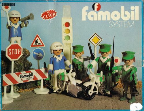 Playmobil Famobil 3488 – Set Policias Trafico (Famobil) Playmobil Famobil 3488 Set Policias Trafico (Famobil)