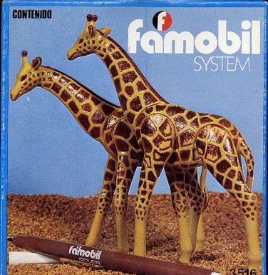 Playmobil Famobil 3516 Jirafas Color