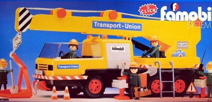Playmobil Famobil 3527 – Camion Grua Playmobil Famobil 3527 Camion Grua