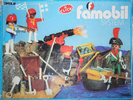 Playmobil Famobil 3550 Barco Pirata