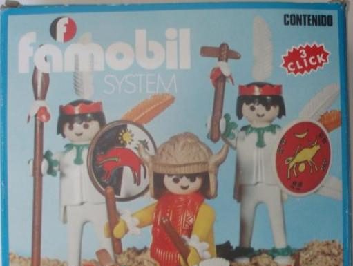 Playmobil Famobil 3569 3 Indios