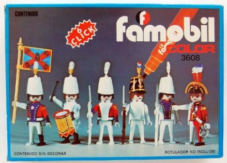 Playmobil Famobil 3608 Soldados Imperiales Color